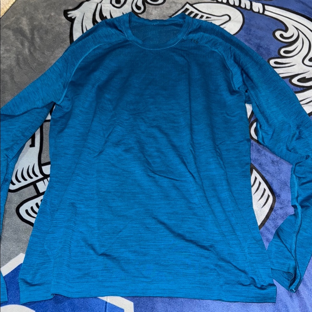 Blue Long Sleeve Shirt